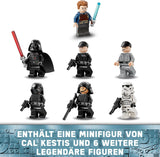 LEGO Star Wars Imperial Star Destroyer, ruimteschipset, bouwspeelgoed, Darth Vader en Cal Kestis speelset, verjaardagscadeau voor jongens, meisjes en fans 75394 Bouwsets Besuche in LEGO-Store