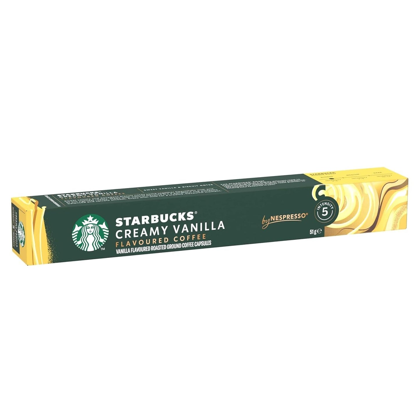 STARBUCKS van Nespresso, Helle Röstung, Vanille Aromatischen Kaffeekapseln 6 x 10 (60 Kapseln)