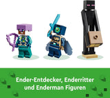 LEGO Minecraft De Einddraak en het Eindschip Actiespeelgoed en ontdekkingsset Videogamebouwset Avontuurset Cadeau voor jongens en meisjes, 8 jaar oud 21264 Bouwsets Beuche in LEGO-Store