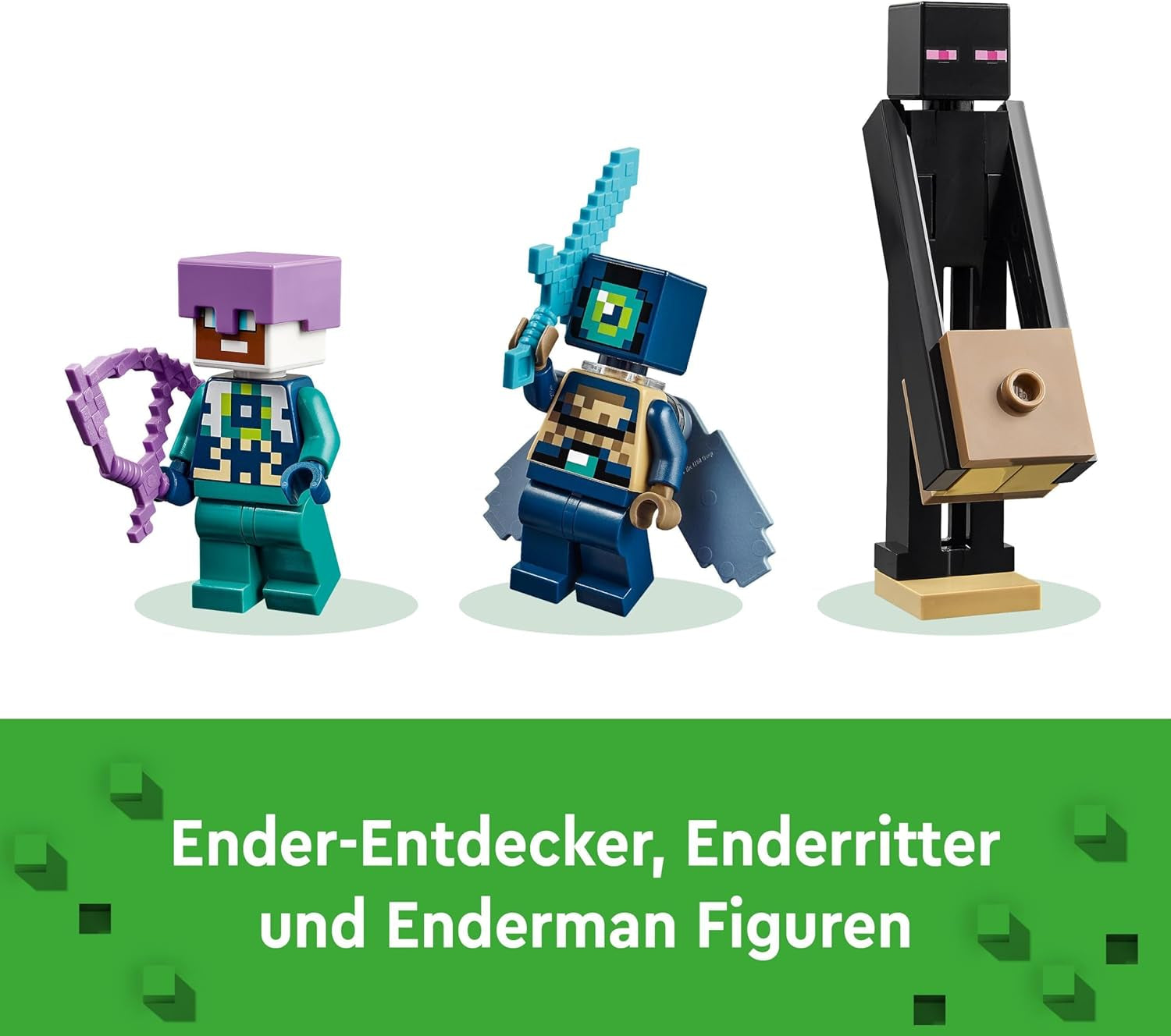 LEGO Minecraft De Einddraak en het Eindschip Actiespeelgoed en ontdekkingsset Videogamebouwset Avontuurset Cadeau voor jongens en meisjes, 8 jaar oud 21264 Bouwsets Beuche in LEGO-Store