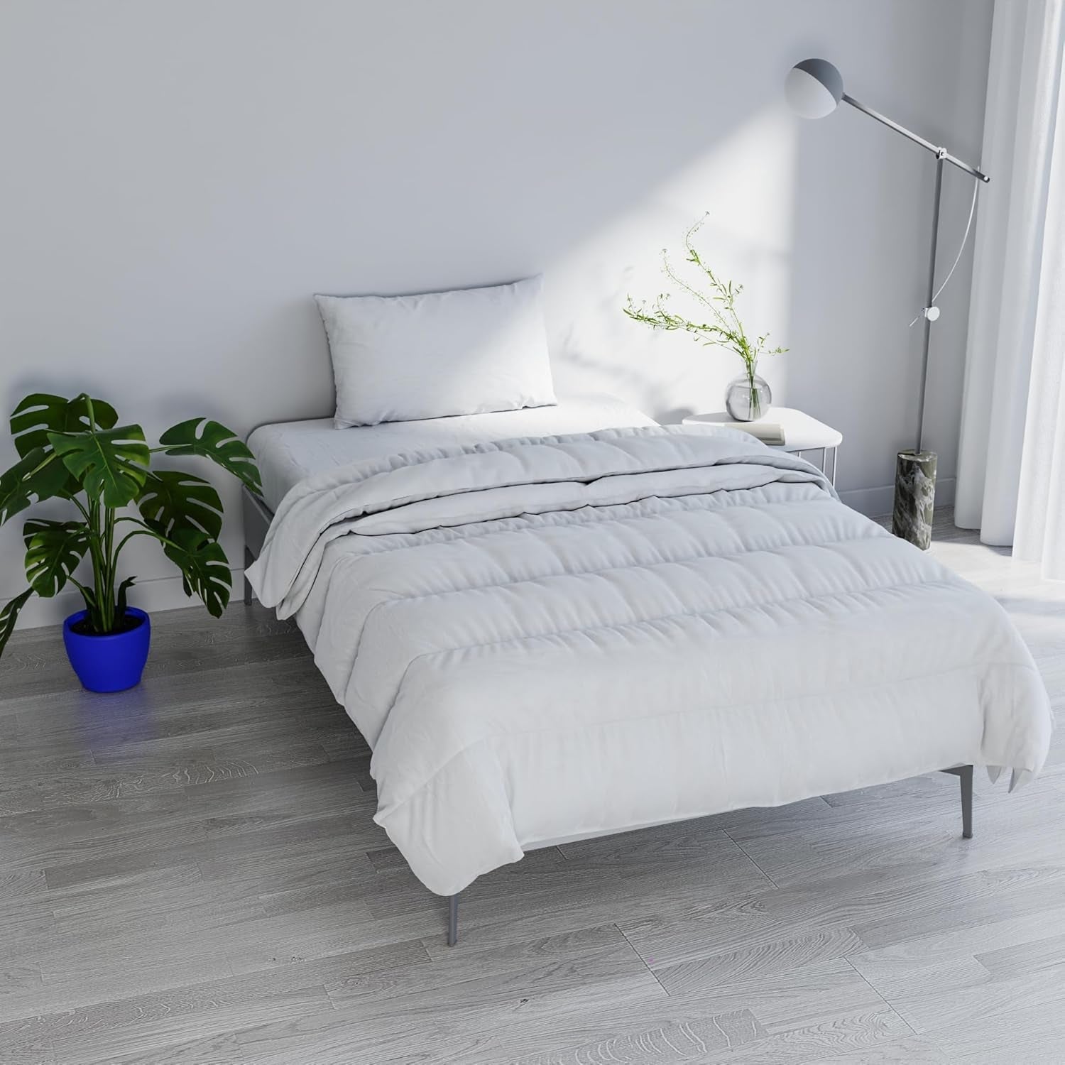 Prestige quilt, 4 seizoenen, Made in Italy, wit, 150 X 200 cm Quilts en quilts Naty Shop