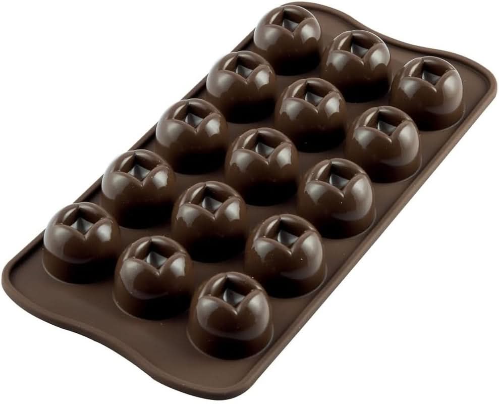 Silikomart 191827, Chocoladepralines, Engelen, Overige keukenmodellen Naty Shop Inhoud: 0,6 liter