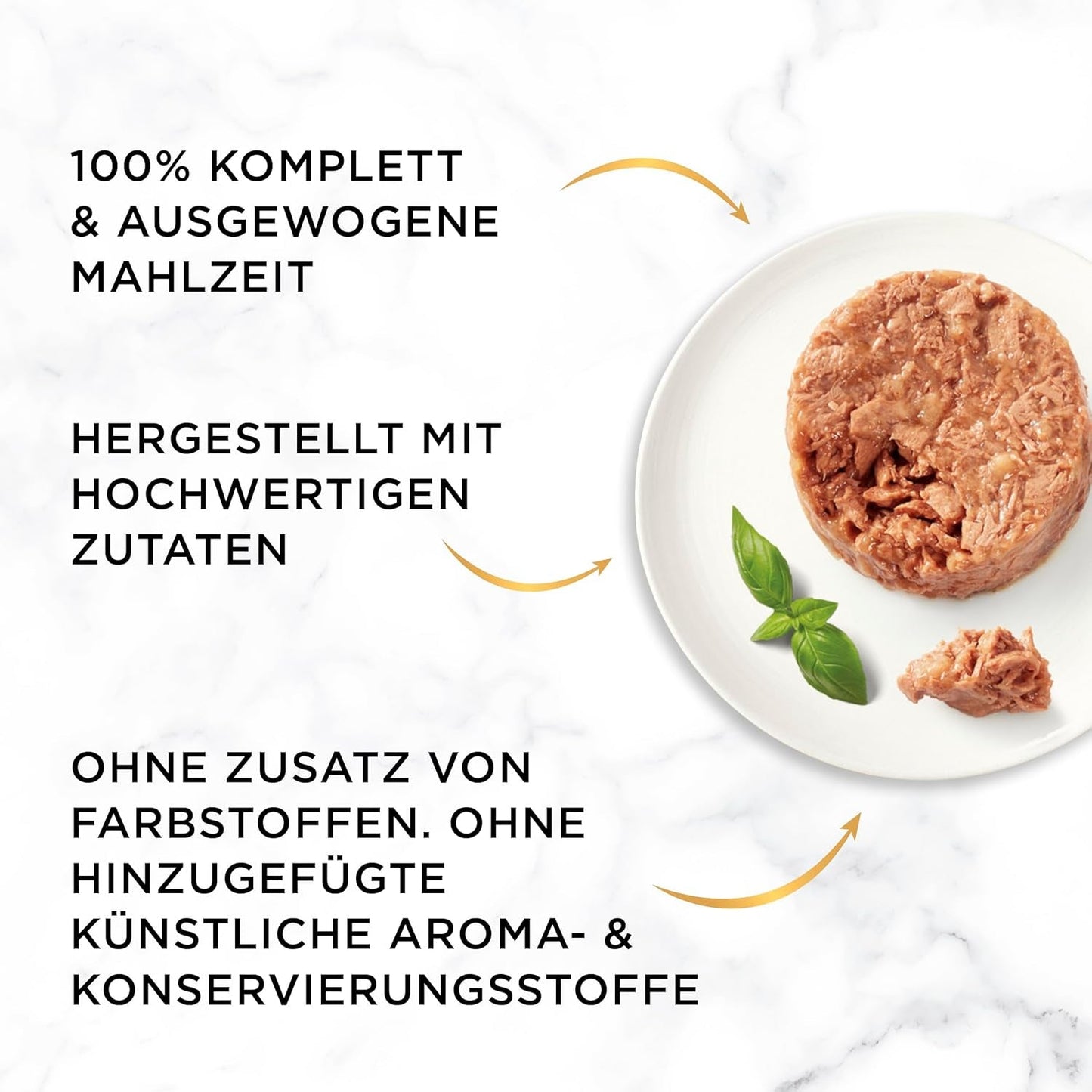 Natvoer voor katten Gourmet Gold Refined Ragout, geassorteerde mix, verpakking van 96 (96 x 85 g)