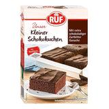RUF Kleiner Himbeer-Schokokuchen, Mini-Kuchen Mit Feiner Puddingcreme, Himbeeren en Weißen Schokoraspeln, Inkl. Backform, 1X252G Mengsel voor bakken en koken Naty Shop 270 G (1Er Pack) Schokokuchen