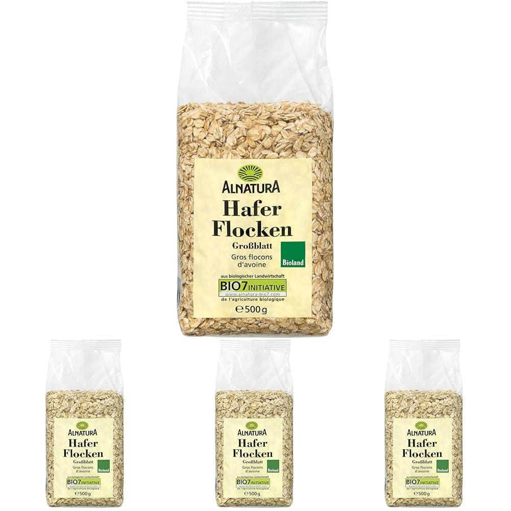Grote biologische havermout, 500g
