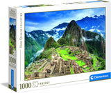 Clementoni 39604 Machu Picchu - Puzzel 1000 stukjes vanaf 9 jaar, Kleurrijke puzzel voor volwassenen met opvallende kleuren, Behendigheidsspel voor het hele gezin, Leuk cadeau-idee Puzzel Naty Shop