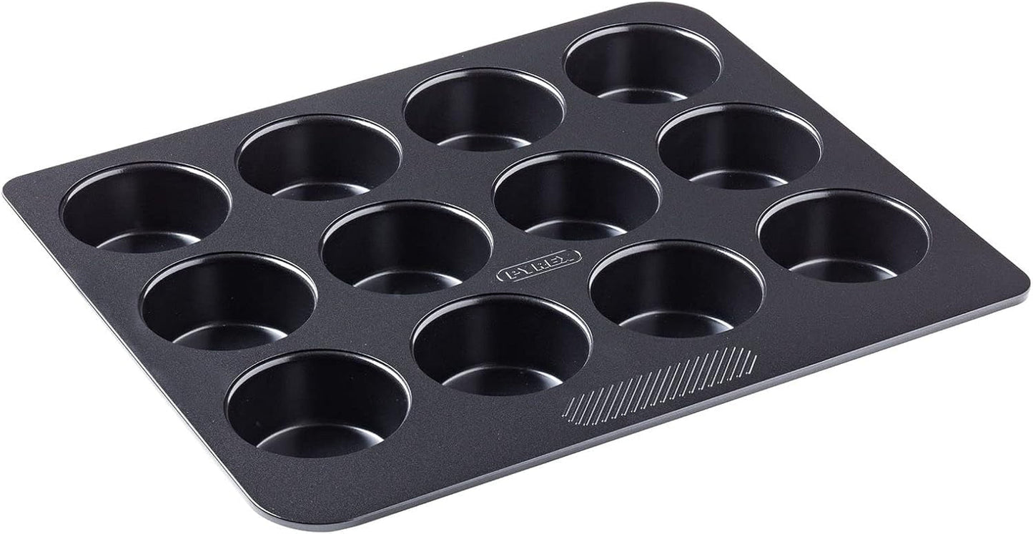 Magische bakplaat voor 12 muffins Vormen en bakplaten Naty Shop