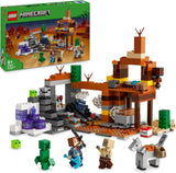 LEGO Minecraft Badlands Mijn Videogame Mijnbouwspeelgoedset voor jongens en meisjes vanaf 8 jaar Leuke bouwstenen avonturenset Verjaardagscadeau 21263 Bouwsets Bekijk de LEGO Store Standaardtitel