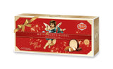 Reber Mozart-balletjes met pure chocolade, verpakking van 6 met marsepein en nougat, veganistisch - 1 x 120 g