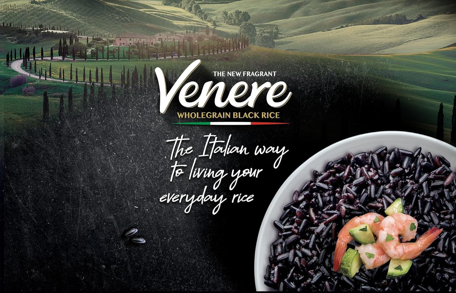 Scotti Zwarte Volkorenrijst Riso Nero Venere 500 g