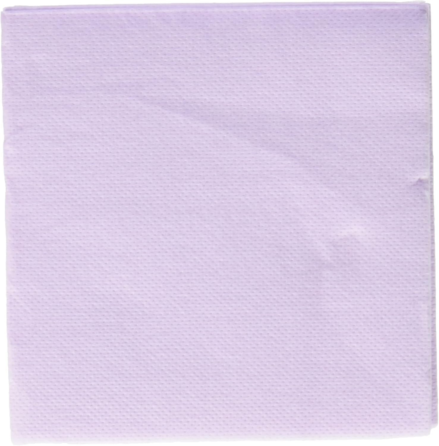 - Tex Touch papieren servetten - Roze kleur - Fsc®-gecertificeerde servetten - Recyclebaar en biologisch afbreekbaar - Pak van 50 roze servetten maat 24 X 24 Cm