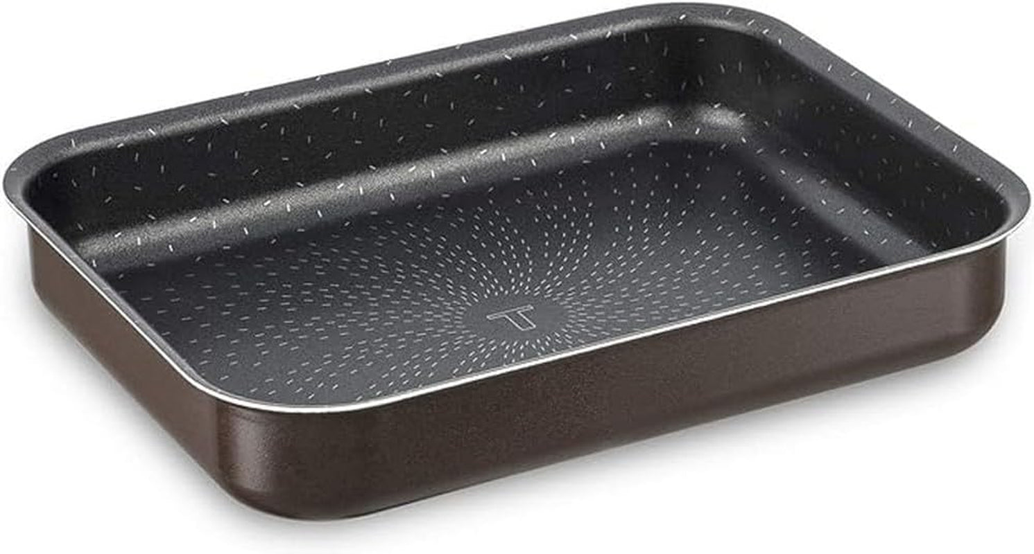 Tefal J1600502 Success Flach Mini Backofen Aluminium Zwart 19X25 X 4,2 Cm Vormen en bakplaten Naty Shop