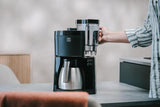 Melitta Look Therm - Espressomachine met filter, thermische karaf en afneembaar waterreservoir, voor maximaal 10 koppen koffie, zwart