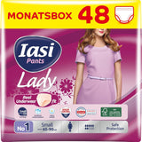 LADY Broek 48 Wegwerpbroekje voor urine-incontinentie Absorptievermogen Grote maat S voor dames 48 stuks