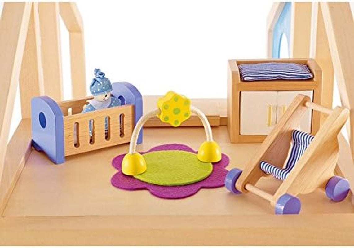 Hape E3459 - Kinderkamer, kleine Naty Shop poppenhuizen