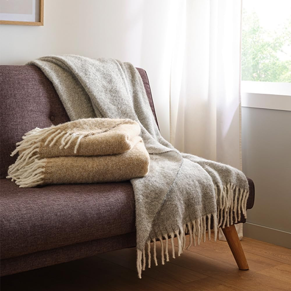 Toison D'Or Lima Plaid, 130 Cm X 180 Cm, parelformaat Quilts en quilts Naty Shop Standaard titel
