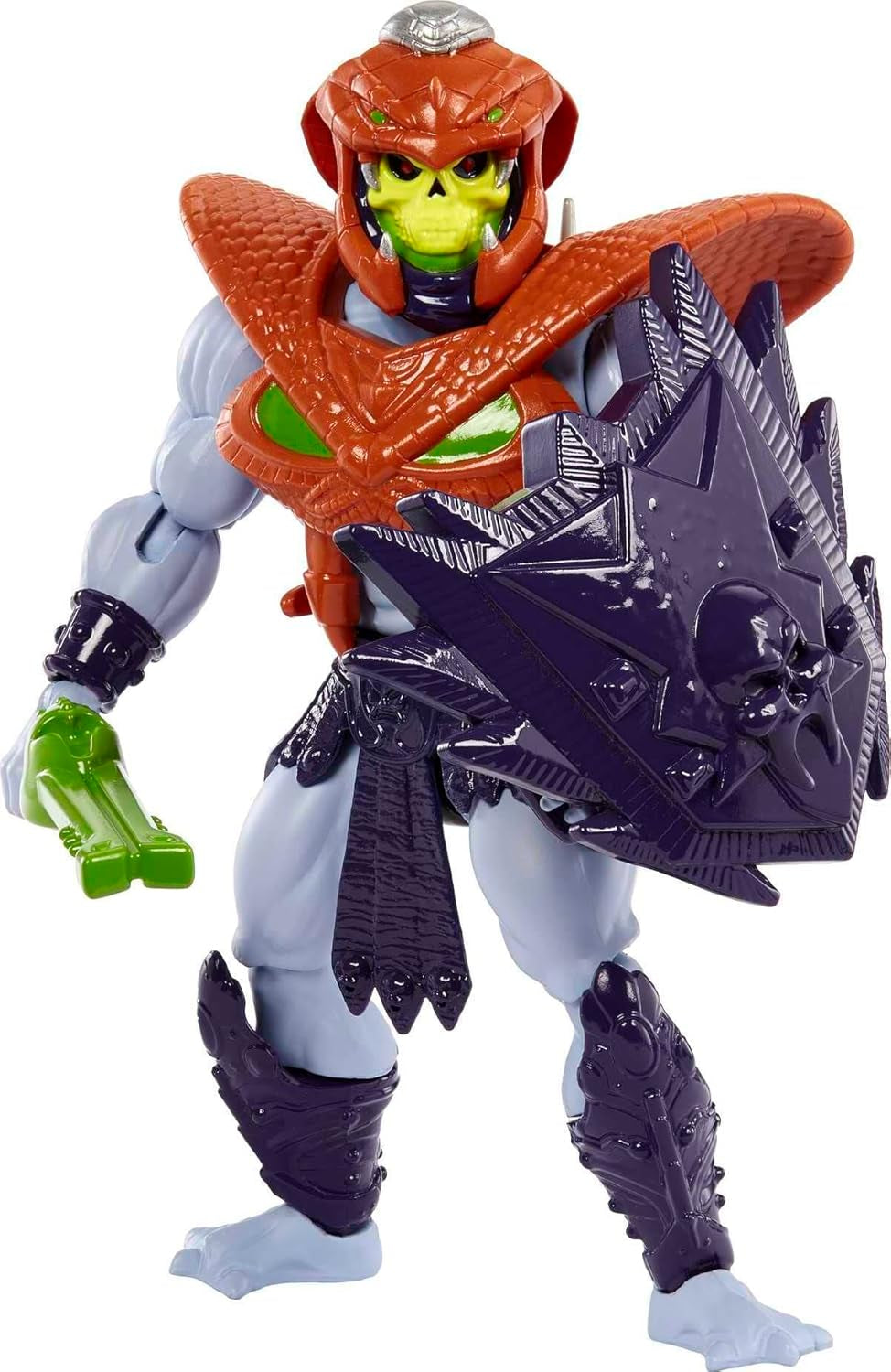 MASTERS of the UNIVERSE Snake Armor Skeletor - 16 beweegbare gewrichten, retroverpakking, ministripboek, voor kinderen vanaf 6 jaar en volwassen verzamelaars, HKM68 actiefiguren Naty Shop