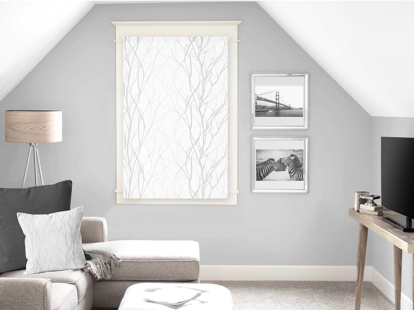 Soleil D'Ocre Liane Bise-Bise, Polyester, Wit, 70 X 200 Cm Dekbedden en quilts Naty Shop Wit H90 X B60 Cm (pak van 1)
