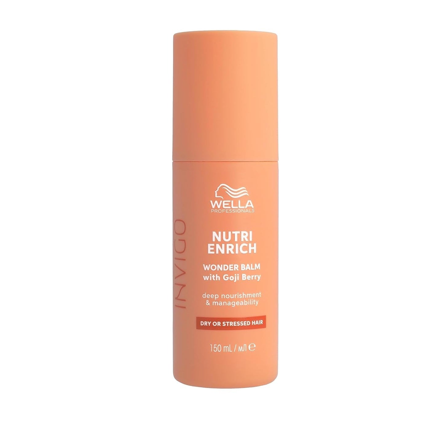 Wella Professionals Invigo Nutri Enrich - hydraterende verzorging voor beschadigd haar - conditioner, masker en conditioner met vitamine E, panthenol en amandelen - tegen kroezen en voor levendige krullen Naty Shop Conditioner Haarmasker