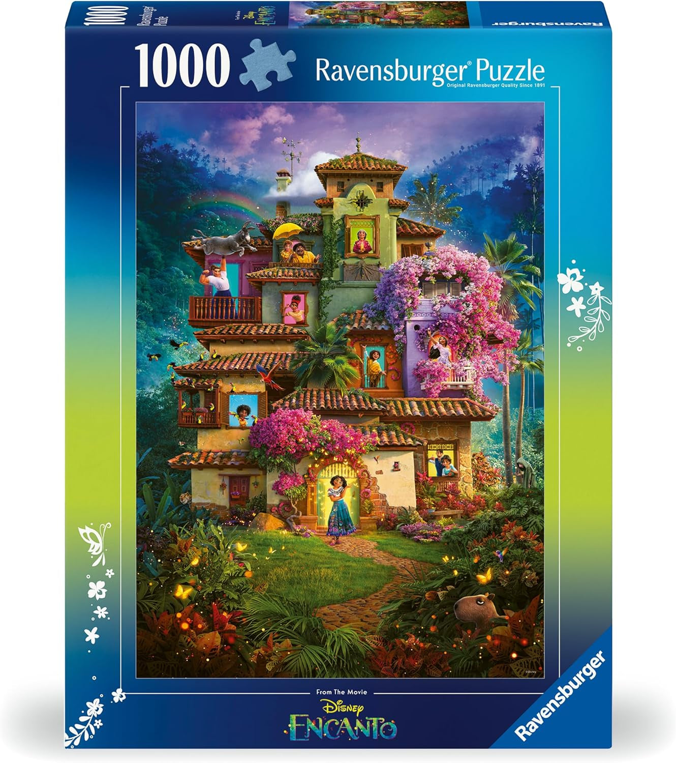 Ravensburger Puzzel 12000608 - Encanto - 1000 stukjes Disney Encanto puzzel Voor volwassenen en kinderen vanaf 14 jaar Puzzel Naty Shop