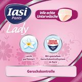 LADY Broek 48 Wegwerpbroekje voor urine-incontinentie Absorptievermogen Grote maat S voor dames 48 stuks