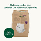 Bambo Nature Babyluiers, maat 6 (15+ kg) - Maandelijkse doos van 90 | Babyluiers met verbeterde lekbescherming | Maximaal comfort en vrijheid voor actieve kinderen | Dermatologisch geteste luiers