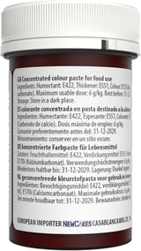 Sugarflair bruine kleurstofpasta, hooggeconcentreerde pastelkleurstof voor botercrème, fondant, royal icing, taartdecoraties en meer! Levendige voedselkleuring! - 25 gram