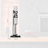 Ritter Stilo 7 plus Kabelloser Stabmixer, Pürierstab Mit Akku Aus Vollmetall, Made in Germany, Silber Kitchen Naty Shop