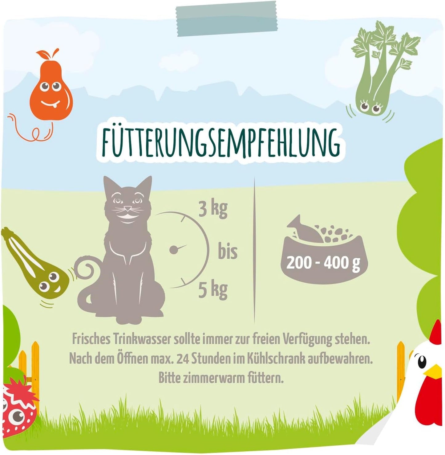MjAMjAM - Premium Nassfutter für Katzen - Chicks & Friends Box, 9er Pack (9 x 300g), ontvangvrij met extra Fleisch