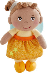 HABA Beschermengel Hulst - Pop van zachte stof (15 cm), perfect welkomstcadeau voor baby's en peuters - Wasbaar op 30 °C - 2011871001