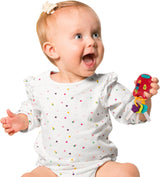 Battat toy key baby speelgoed - Kleurrijke autosleutel sleutelhanger met licht en geluid voor kinderen vanaf 10 maanden Bebe Toys Naty Shop