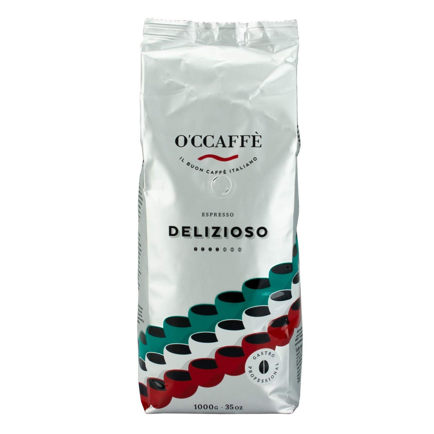 O'CCAFFÈ Gran Bar Cremaroma Koffiebonen 1kg