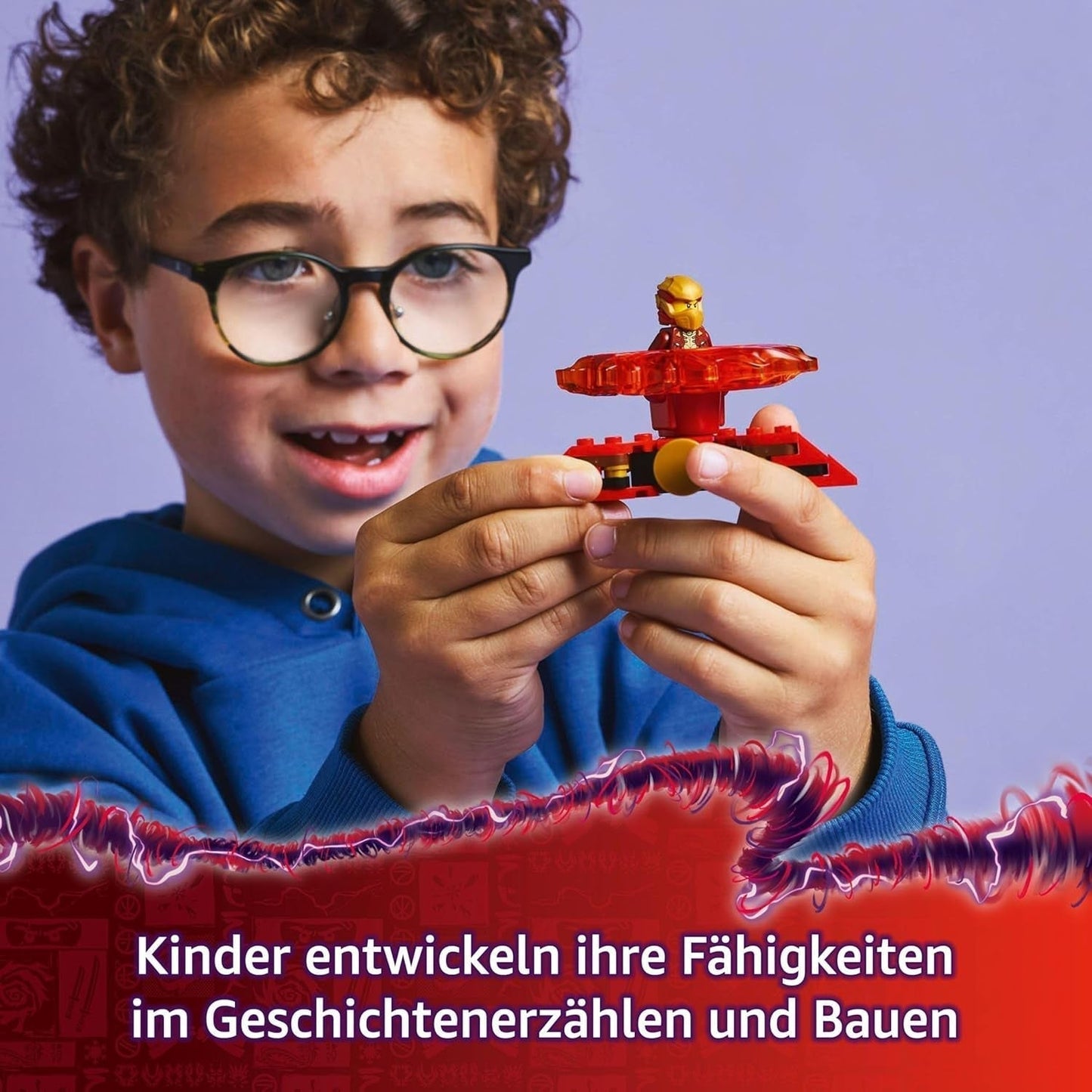 LEGO NINJAGO Kai's Draak Spinjitzu Spinner - Actie Ninja speelgoed met 2 minifiguren - Kleine speelset voor kinderen - Cadeau-idee voor jongens en meisjes vanaf 6 jaar 71823 Bouwsets Besuche in LEGO-Store