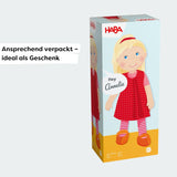 Zachte pop HABA Annelie - Zachte pop met gearrangeerd haar - Met verwisselbare kleding - Vanaf 18 maanden - 30 cm - Wasbaar - 1302108001