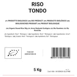 Biologische ronde rijst 5 kg