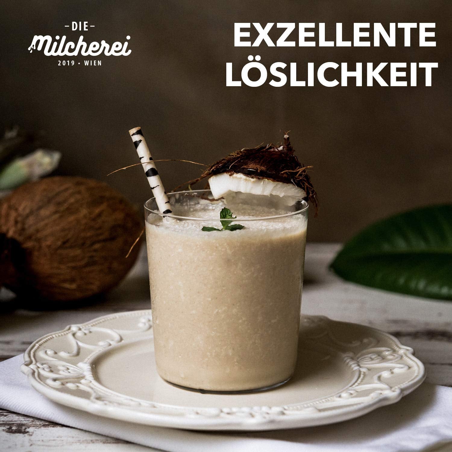 Kokos-Nuss-Milch-Pulver MILCHEREI Kokosshake Curry Thai 800g