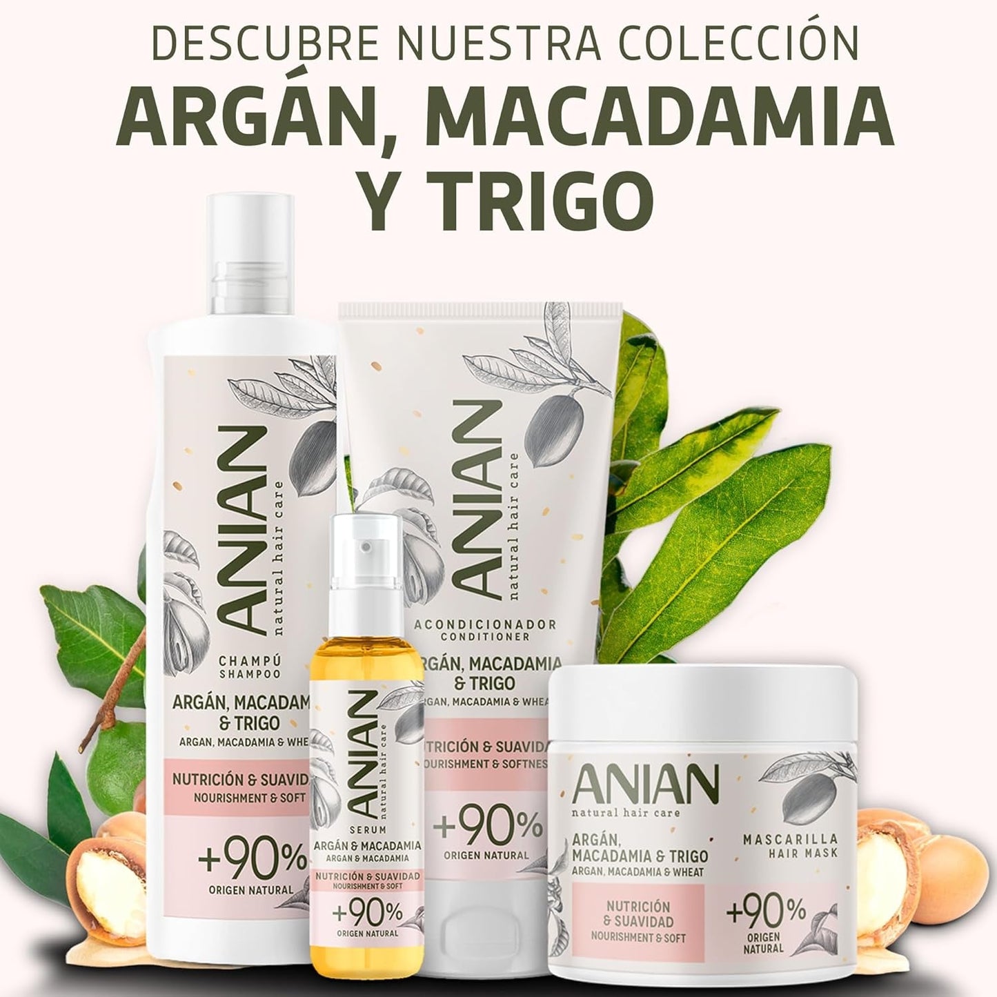 ARGÁN nutrition y suavidad mascarilla 350 ml Haarmasker Naty Shop