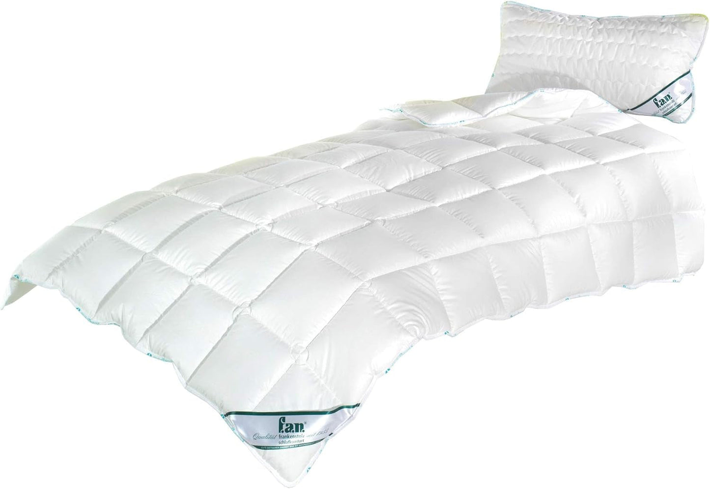 F.A.N. Frankenstolz 53300-10133-19 Licht gewatteerd bed / F.A.N. Medisan / 135 X 200 Cm, natuur Dekbedden en dekbedden Naty Shop Gewatteerd bed Duo 135 X 200 Cm