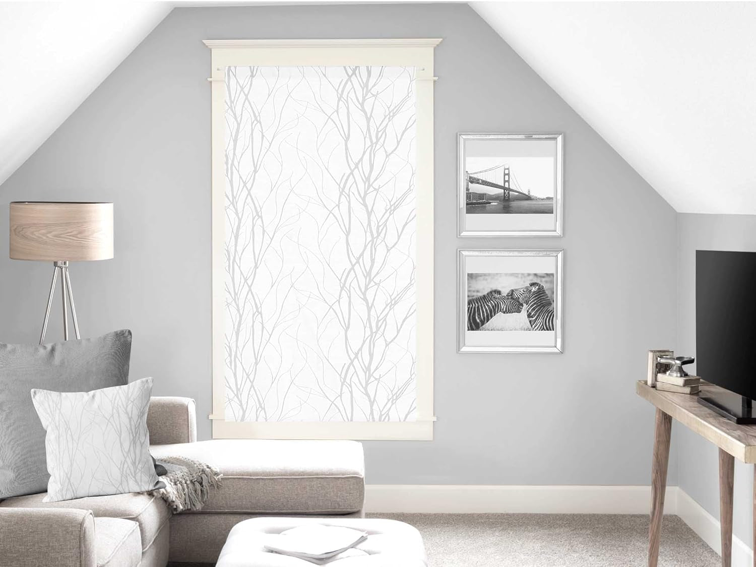 Soleil D'Ocre Liane Bise-Bise, Polyester, Wit, 70 X 200 Cm Dekbedden en quilts Naty Shop Wit H160 X B60 Cm (pak van 1)