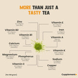 Cupplement Matcha 90 gram biologisch - Hoogste kwaliteit groene thee in poedervorm - Geen bamboe garde en draad - Culunair - Beginnersset - Latte - Garde - Japan - Poeder - Thee - Draad - Zak - Smoothie