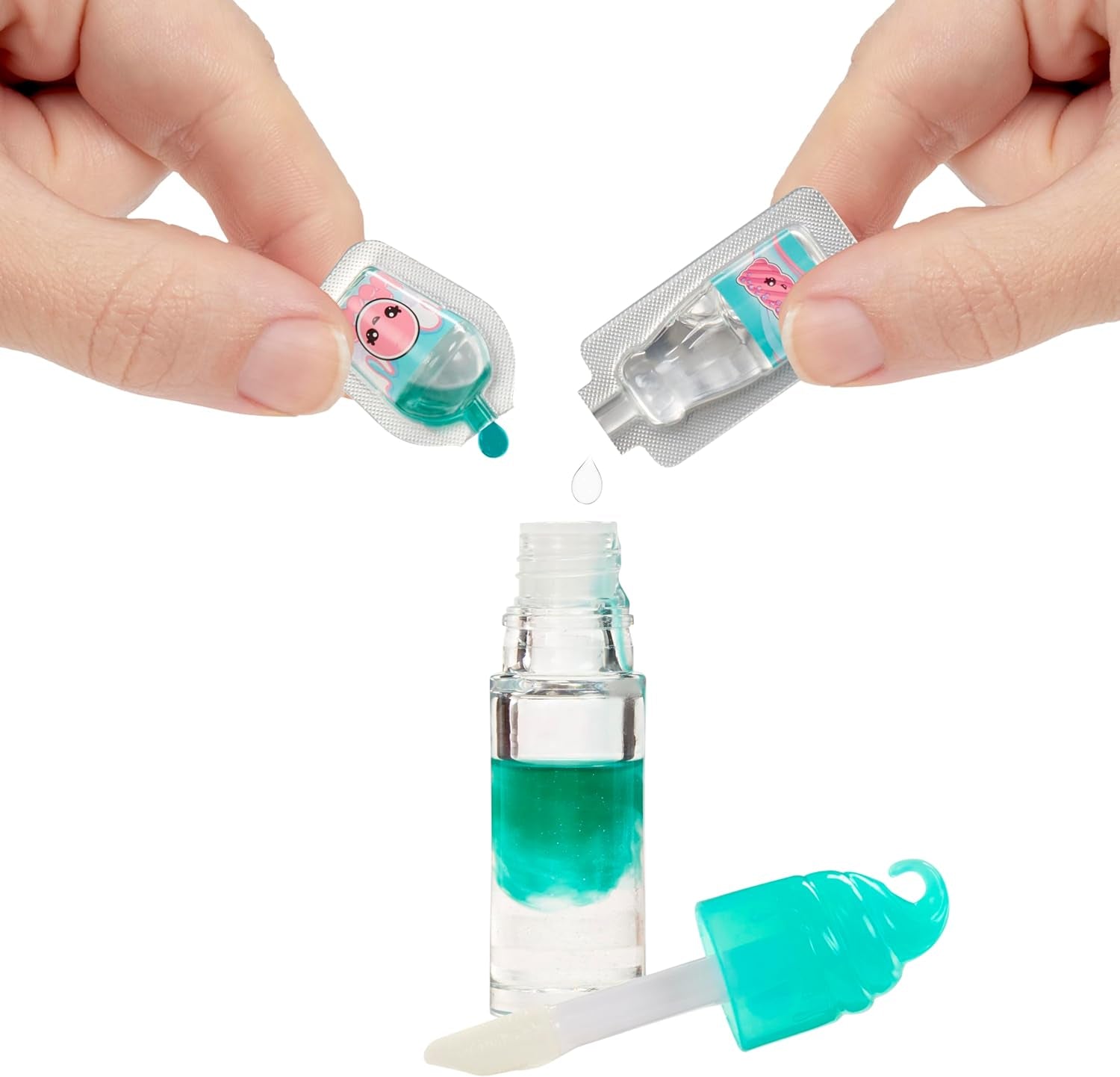 Yummiland Lipglosspop - Susie Sour Straw - Inclusief doe-het-zelf-lipglossset, geschikt voor kinderen vanaf 4 jaar, serie 2