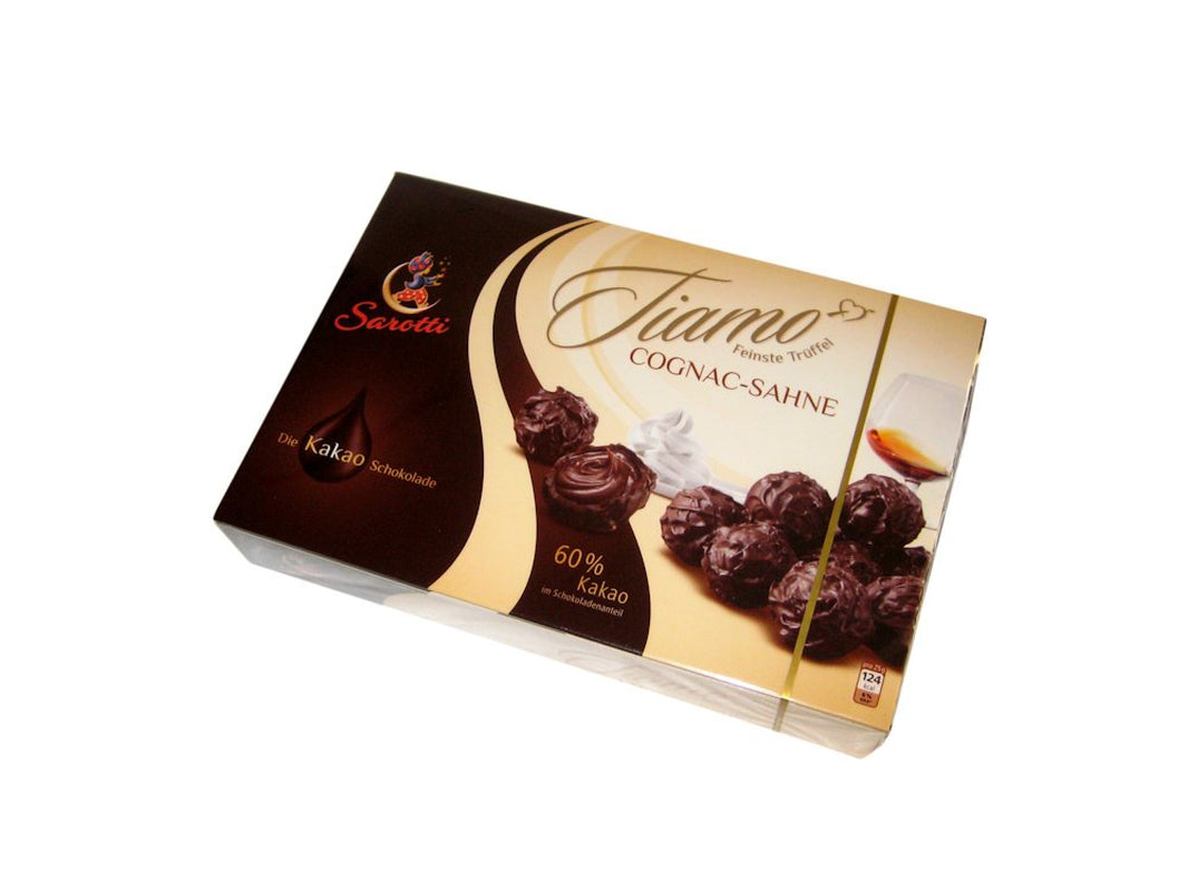 Tiamo Finest Truffel Cognac Crème, 125g