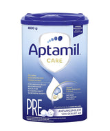 Aptamil Care PRE – Anfangsmilch van Geburt an, Mit DHA & Comfort – Spezialnahrung van Geburt an, Zum Diet Management, Bei Koliken, Blähungen & Verstopfungen, Palmöl, Milchpulver, 1x 800 g
