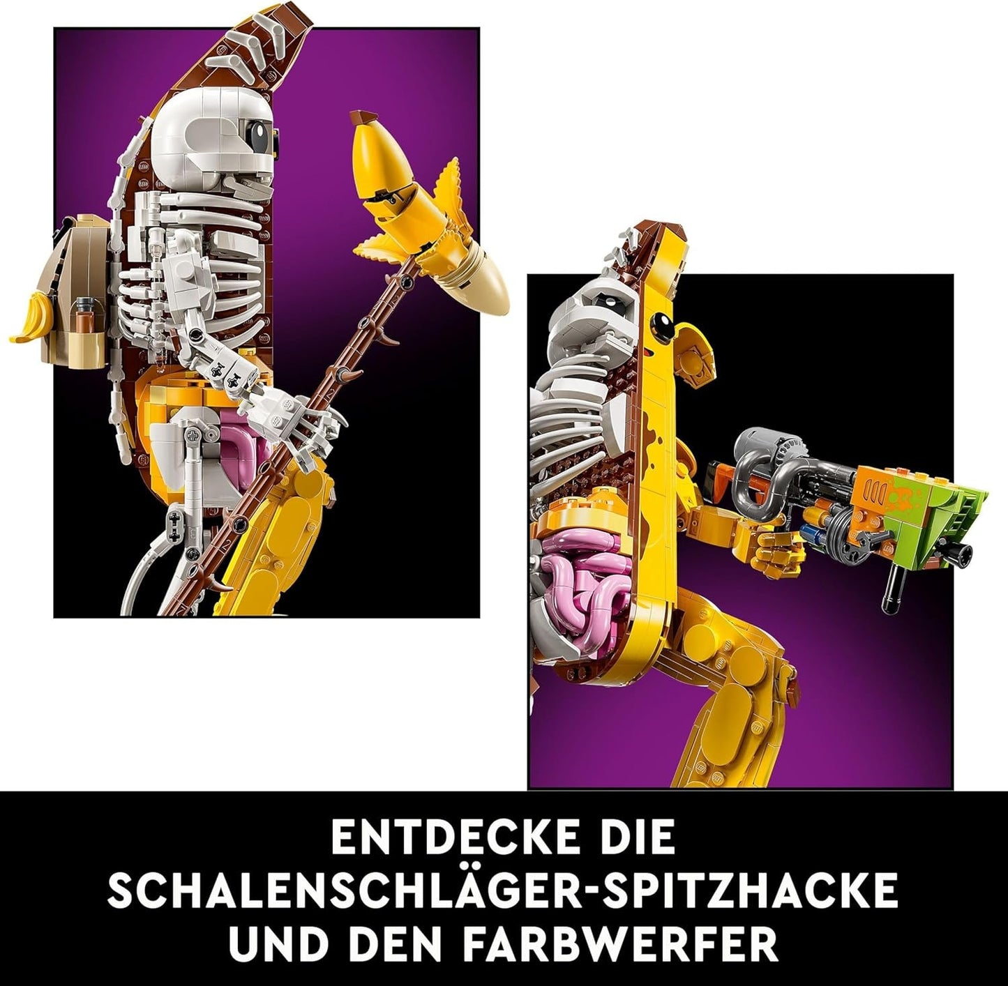 LEGO Fortnite bone shali - Inclusief verfwerper en komprikker - Collector's item voor fans van videogames - Bouwset voor volwassenen als decoratie voor thuis of op kantoor - 77072 Bouwsets Besuche den LEGO-Store
