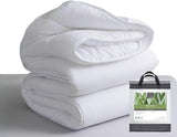 Tural - Dekbed 150 X 220 cm met Aloë Vera behandeling, vezelvulling 300 G/M², zacht, ademend, Oeko-Tex gecertificeerd (wit, bed 90 cm) Dekbedden en quilts Naty Shop 150X220