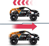 LEGO Technic NEOM McLaren Extreme E racewagenset, motorspeelgoed voor kinderen, bouwbare windwagen, technisch cadeau voor jongens en meisjes vanaf 7 jaar 42166 Bouwsets Besuche in LEGO-Store