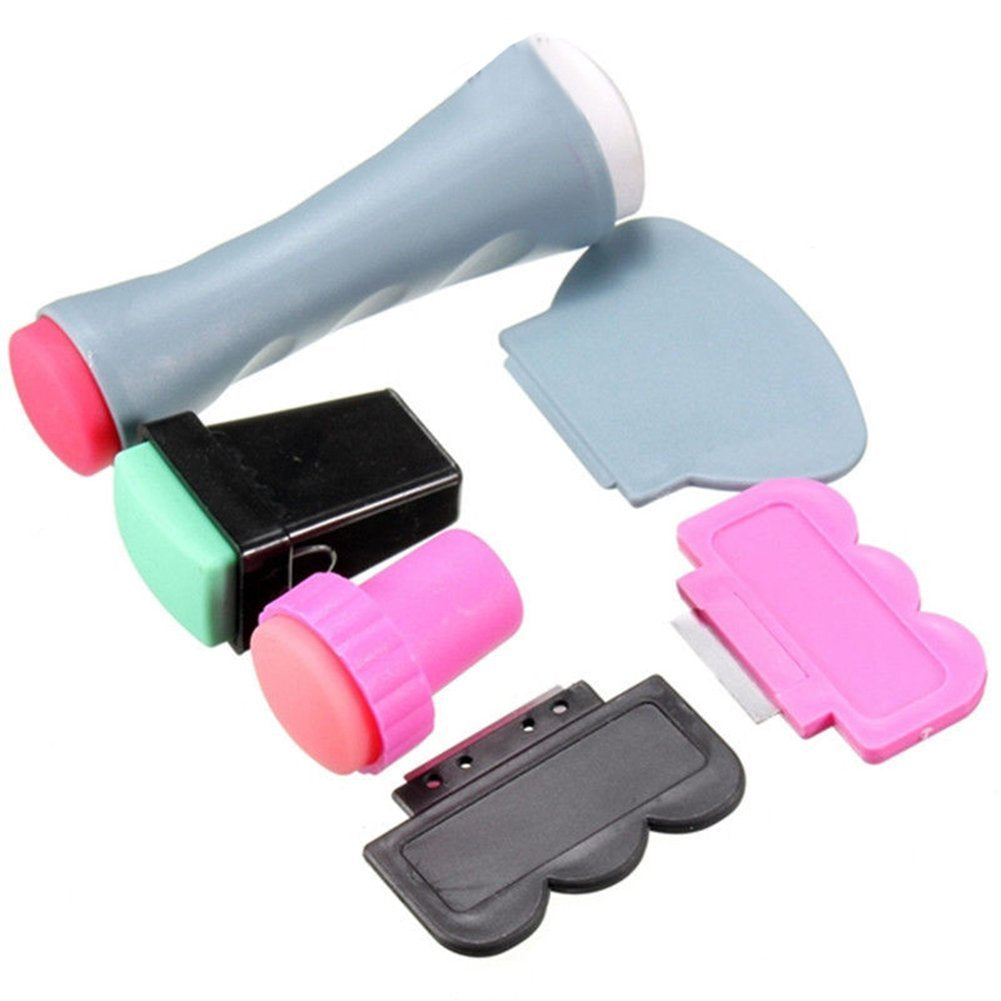 Beauty*Top*Picks dubbele nagelstamper, nagelschraper, manicuretool en afbeelding van Beauty*Top*Picks