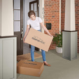TEMPUR-PEDIC Tempur-Cloud Prohi-kussen, traagschuim, wit/weelderige tuin, kingsize standaardkussens Naty Shop