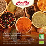 Yogi Tea - Kurkuma Chai Biologische gekruide ayurvedische thee Cafeïnevrije kurkuma kaneel-gembermix Yogi-thee Los 8 x 90 g (720 g) Verpakking Ideaal cadeau