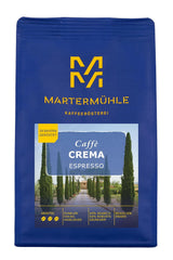 Martermühle Sterke Espressocrème 500g | Arabica/Robusta | Smaken: Donkere cacao, hazelnoot | Licht gebrande hele espressobonen, lage zuurgraad
